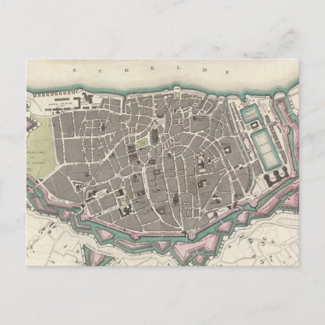 Postal Antwerp Antwerpen Anvers (Anverso)