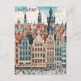 Postal Antwerp Belgium Travel