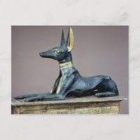 Anubis, dios egipcio de los muertos de un pecho