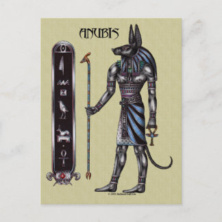 Postal Anubis Postcard