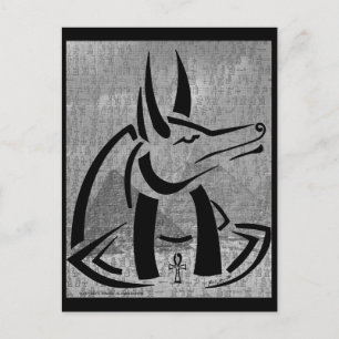 Postal Anubis Postcard