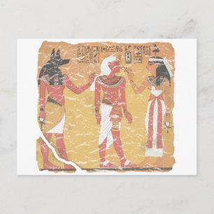 Postal Anubis, Tut, Osiris