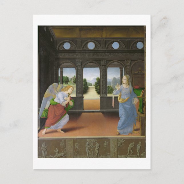 Postal Anunciación (Anverso)