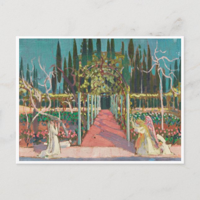 Postal Anunciación (1907) (Anverso)