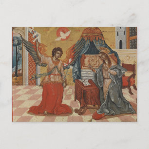 Postal Anunciación de Elias Moskos