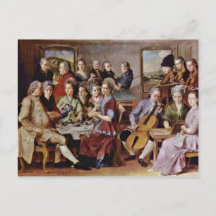 Postal Anunciación De Pontormo Jacopo
