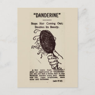 Postal Anuncio antiguo: Danderine