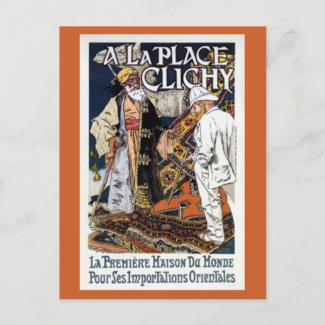 Postal Anuncio comercial de Importación Oriental Francesa (Anverso)