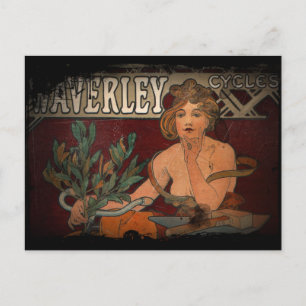 Postal Anuncio de ciclismo