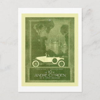 Postal Anuncio de Citroen Motors - alterado