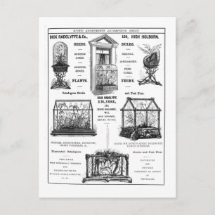 Postal Anuncio de 'Dick Radclyffe & Co.' Anuncio ruso