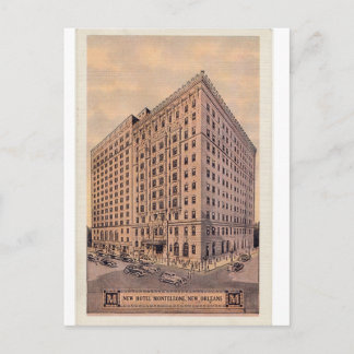 Postal Anuncio de época, para el Hotel Monteleone