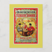 Anuncio de la vieja hembra flamenca (ginebra)