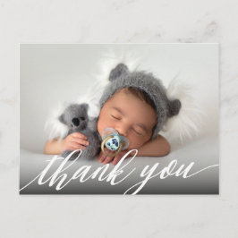 Postal Anuncio de nacimiento de recién nacido Gracias Pos