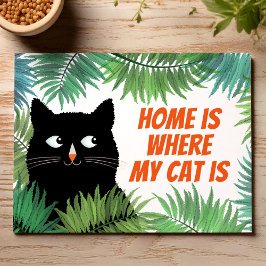Postal Anuncio de traslado donde está mi gato