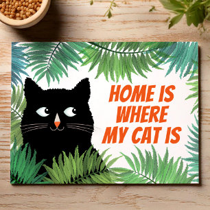 Postal Anuncio de traslado donde está mi gato