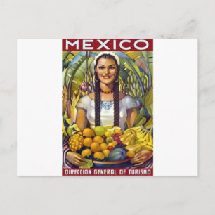 Postal Anuncio del turismo del viaje de México del