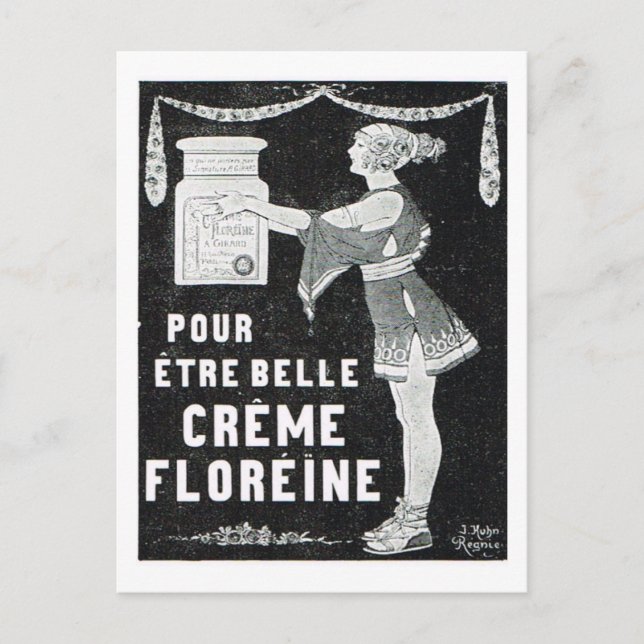Postal Anuncio, nata Floreine (Anverso)