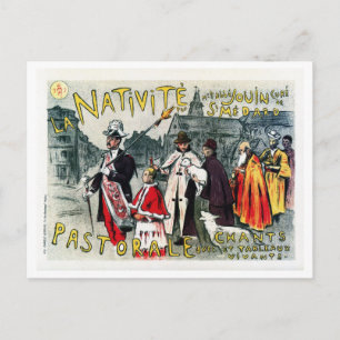 Postal Anuncio religioso belle époque