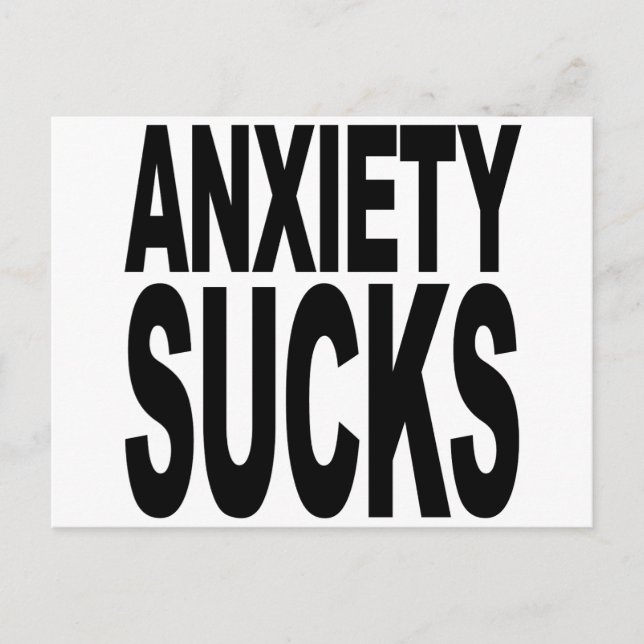 Postal Anxiety Sucks (Anverso)