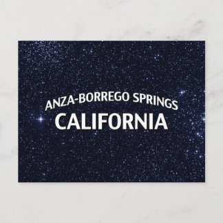 Postal Anza-Borrego Springs California