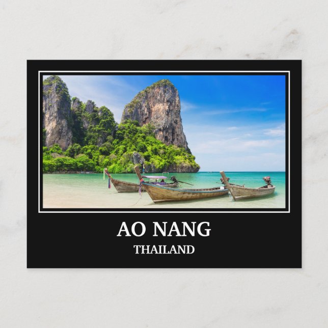 Postal Ao Nang Thailand (Anverso)