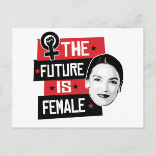 Postal AOC El Futuro es Femenino