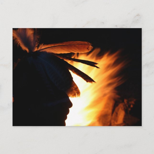 Postal "Apache Fire" (Anverso)