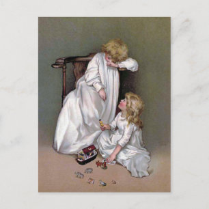 Postal Apagar la cosecha de los juguetes