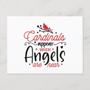 Postal Aparición cardinal