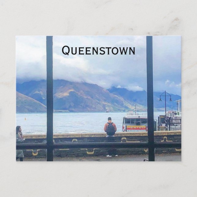 Postal apariencia de queenstown (Anverso)
