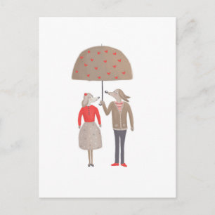 Postal Aparte de la pareja habitual