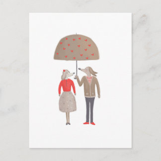 Postal Aparte de la pareja habitual