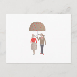 Postal Aparte de la pareja habitual