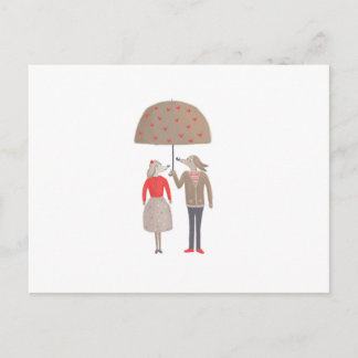 Postal Aparte de la pareja habitual