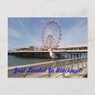 Postal Apenas aterrizado