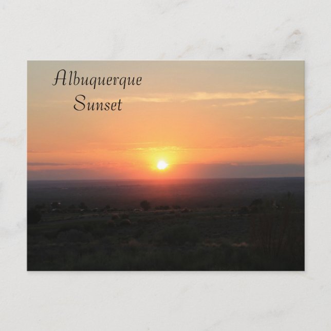 Postal Apertura de Albuquerque (Anverso)