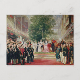 Postal Apertura de la Gran Exposición, 1851-52