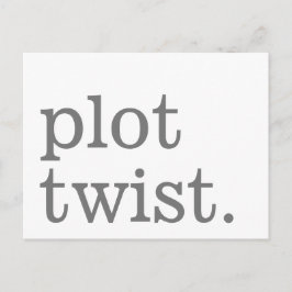 Postal Aplazamiento moderno y simple del Boda casual