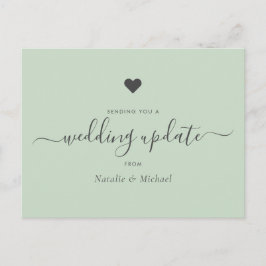 Postal Aplazar la actualización del Boda de código elegan