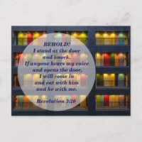 Apocalipsis 3:20 La Puerta Versículo Bíblico de Me