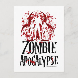Postal Apocalipsis zombie