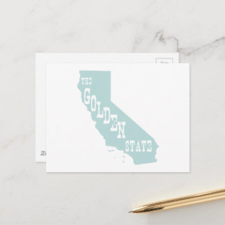 Postal apodo de California El Estado Dorado California
