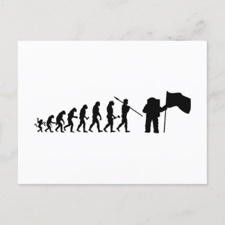 Postal Apollo 11 Mondlandung Evolutionstheorie 