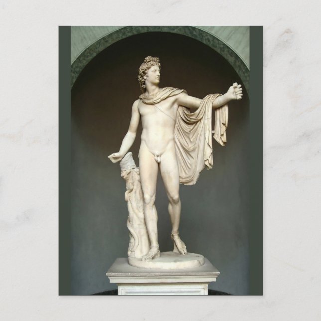 Postal Apollo Belvedere (Anverso)