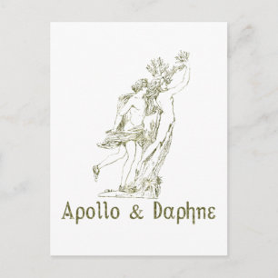 Postal Apollo y Daphne