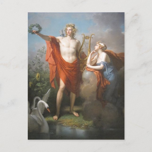 Postal apollo y musgos (Anverso)