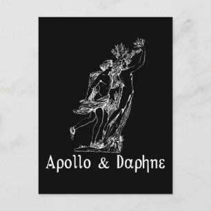 Postal Apolo y Daphne