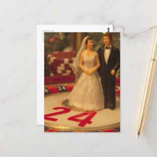 Postal Apostar al matrimonio