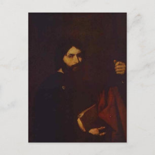 Postal Apóstol James el menor por Jusepe de Ribera